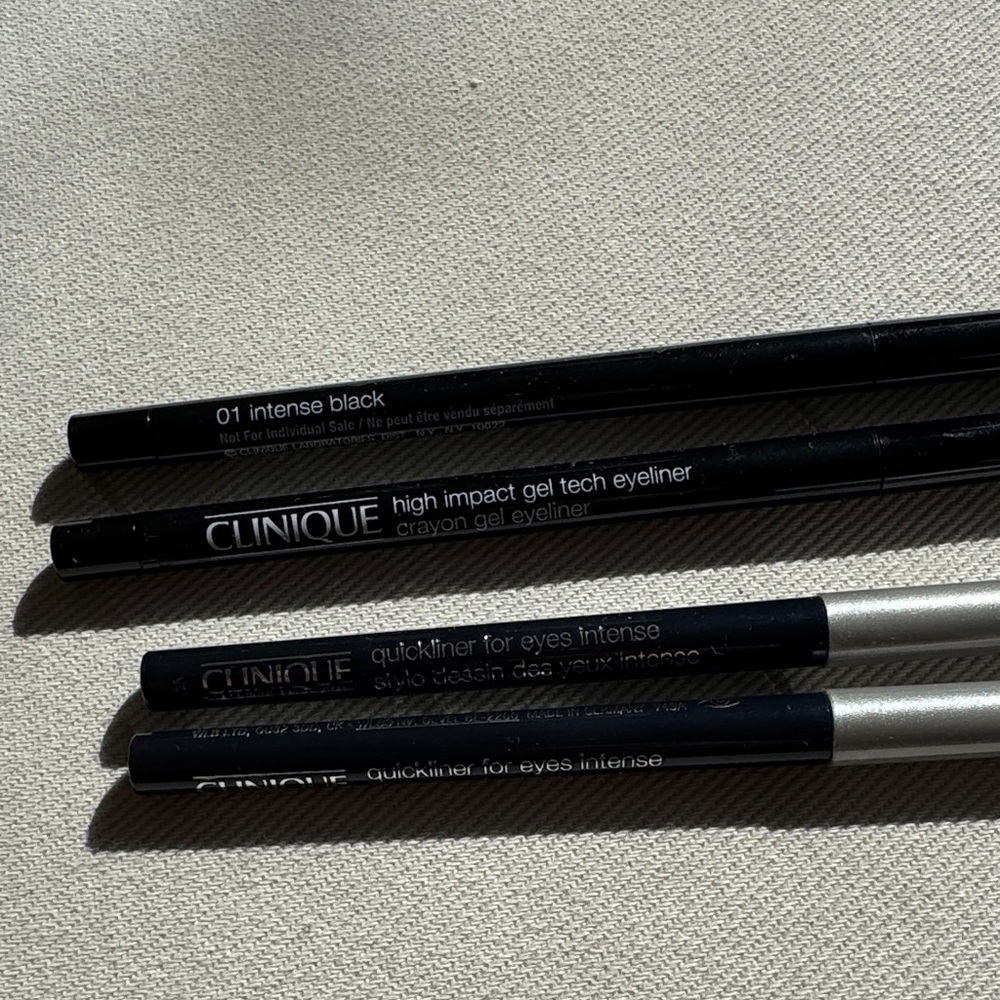 Clinique Intense Black and Silver Eyeliner Set